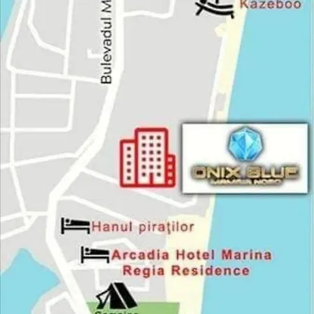 Estival By Onix Blue Mamaia Nord Апартаменты Нэводари